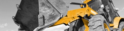 Earthmoving equipment, yellow goods